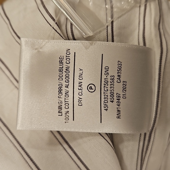 💕FAVORITE DAUGHTER💕 The Charles Double Breasted Trench Coat ~ Sand Medium NWT - Picture 16 of 16